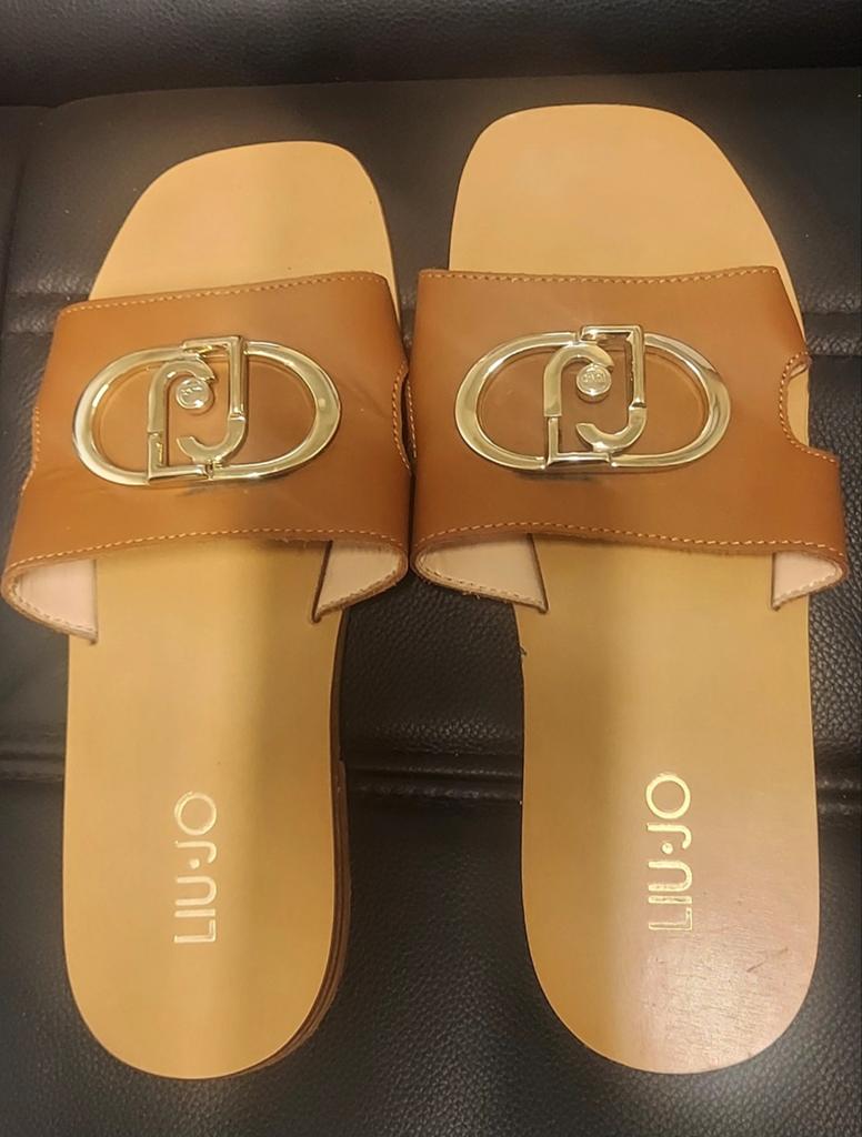 Claquettes en cuir Liu jo pointure 36, Enlèvement ou Envoi