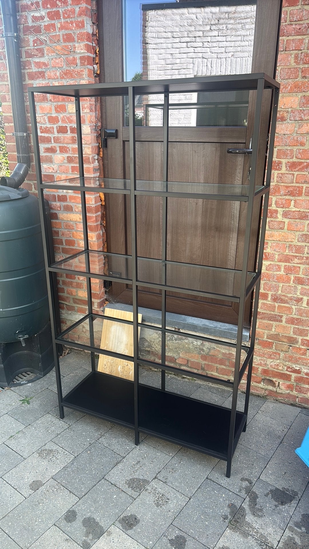 Glaze vitrine kast, Ophalen, Zo goed als nieuw