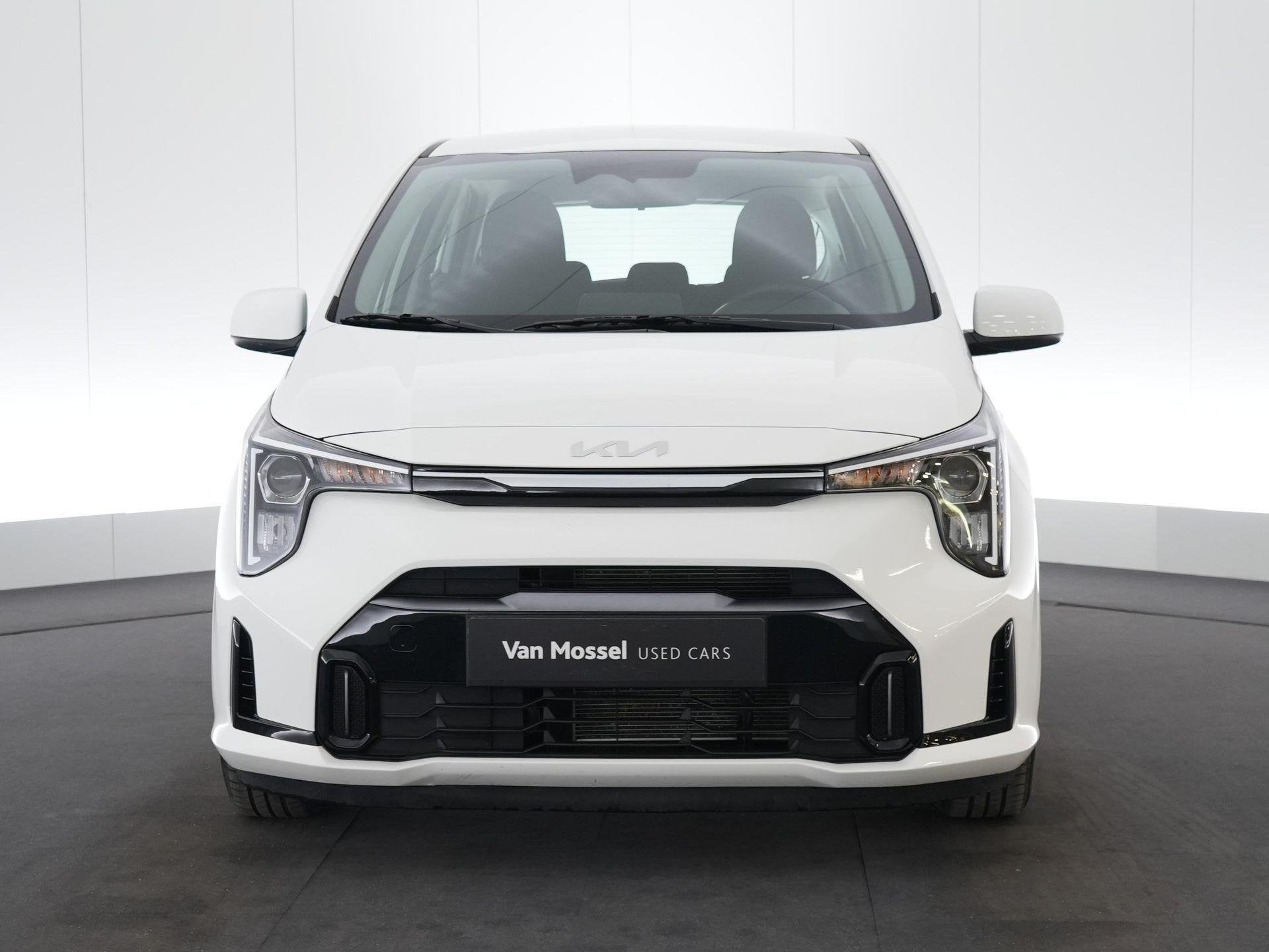 Kia Picanto 1.0 MPI 63 Pulse AMT CAMERA/AIRCO, Auto's, Kia, Stof, Gebruikt, Zwart, 46 kW