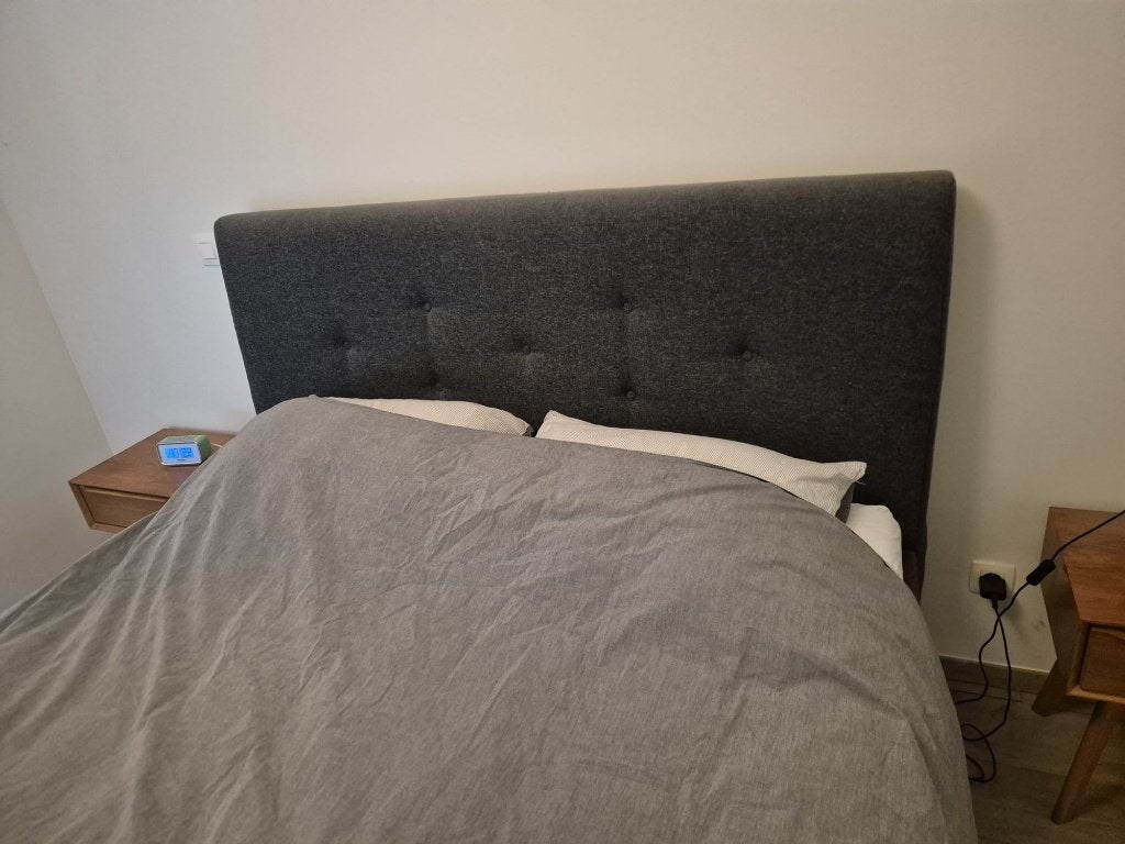 2 persoonsbed, Ikea IDANÄS 160x200cm, Huis en Inrichting, Slaapkamer | Bedden, Zo goed als nieuw, Tweepersoons, 160 cm, 200 cm