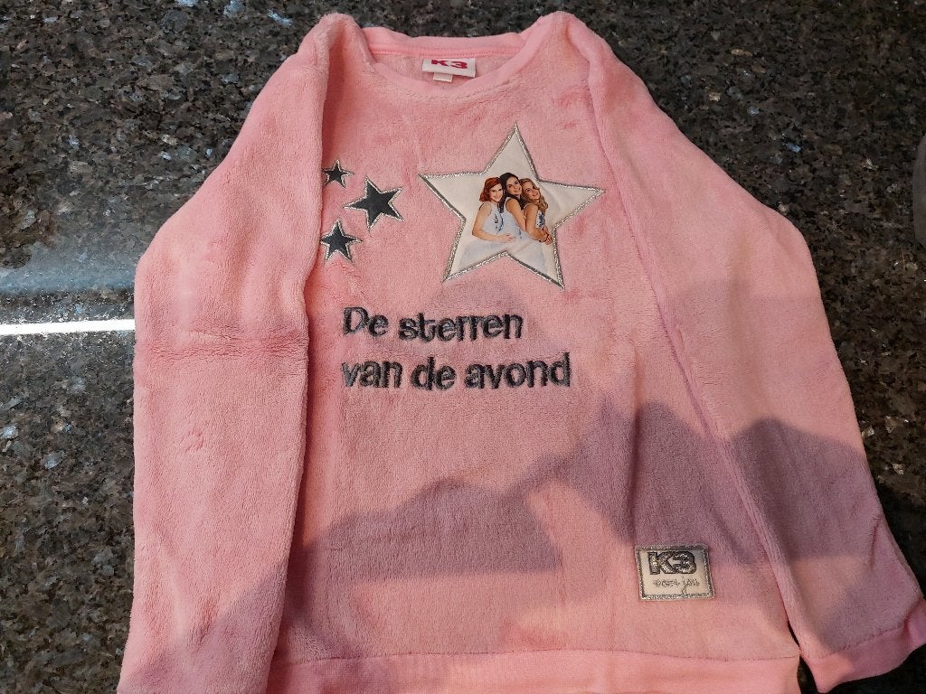 K3 pyjama maat 122 - 128, Kinderen en Baby's, Ophalen of Verzenden, Gebruikt, Meisje