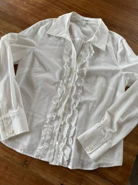 Blouse Mayerline maat 42, Kleding | Dames, Blouses en Tunieken, Mayerline, Wit, Maat 42/44 (L), Ophalen of Verzenden