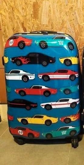 leuke kinder valies - auto's, Ophalen, Zo goed als nieuw