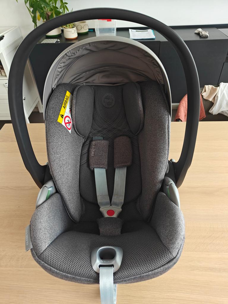 CYBEX Cloud T i-Size autostoel Plus- Mirage Grey, Ophalen of Verzenden, Zo goed als nieuw, 0 t/m 10 kg, Overige merken