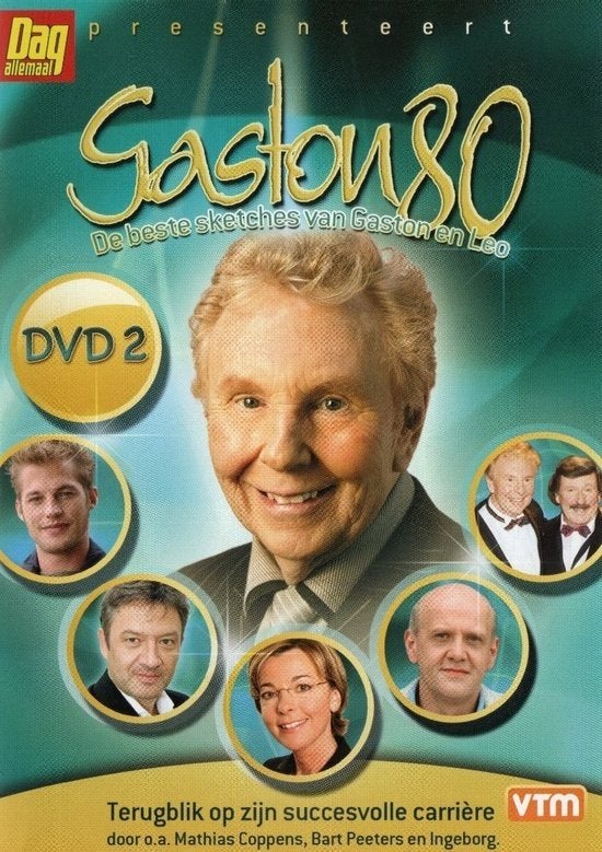 gaston 80 dvd, CD & DVD, Enlèvement, Comme neuf, Néerlandais, Comédie