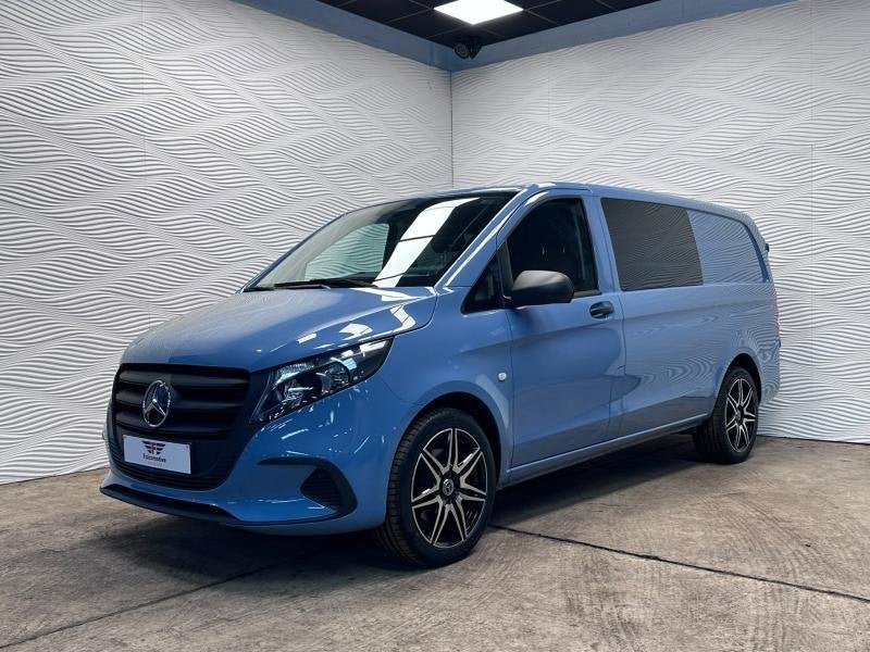 Mercedes-Benz Vito Mixto*PRO*116 CDI*L2*DUB-CAB*5 ZIT*LV*202, Auto's, Automaat, Monovolume, Isofix, Blauw