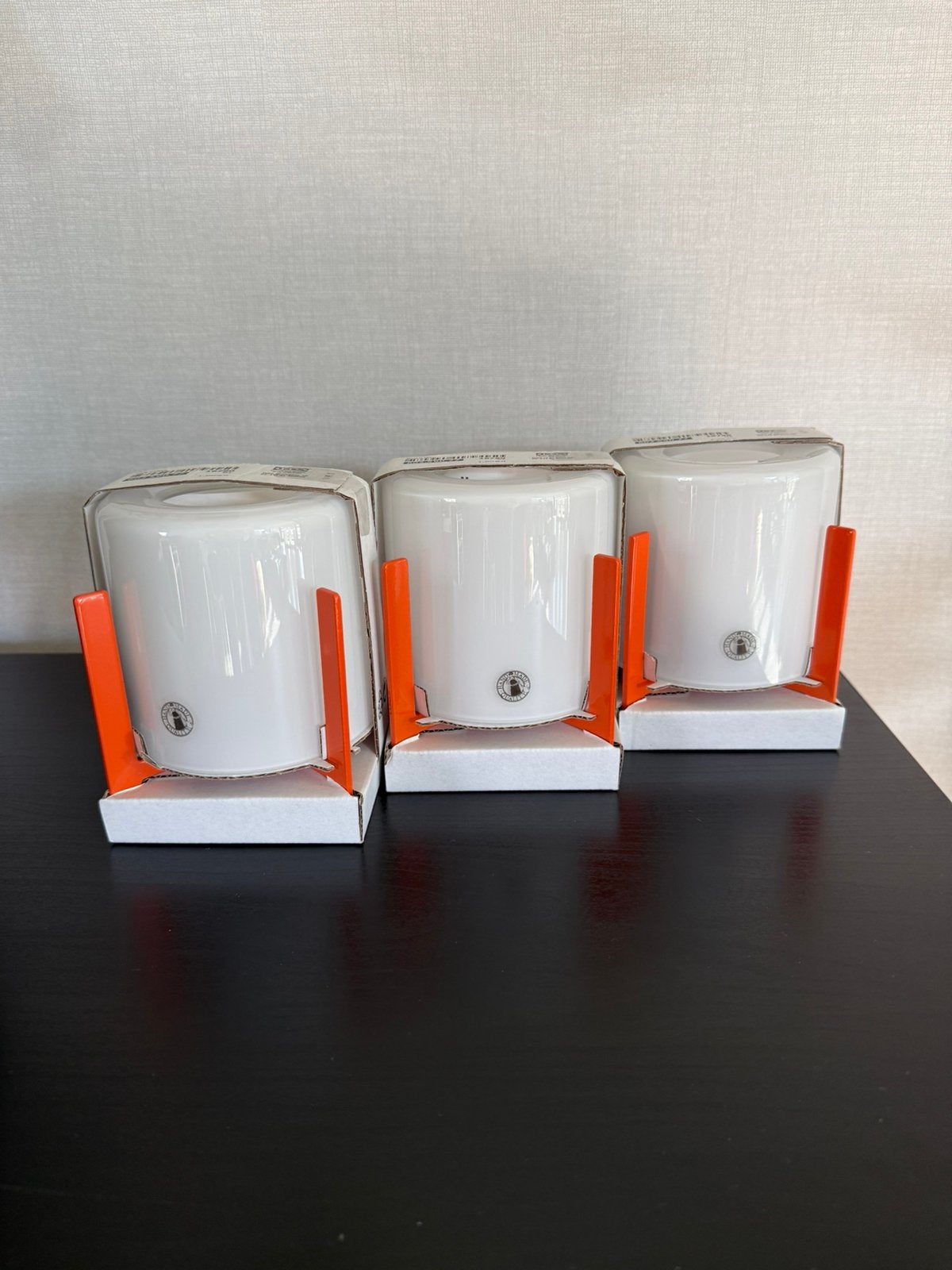 3x Ikea Köpglad theelichthouder, Huis en Inrichting, Woonaccessoires | Kandelaars en Kaarsen, Ophalen of Verzenden, IKEA