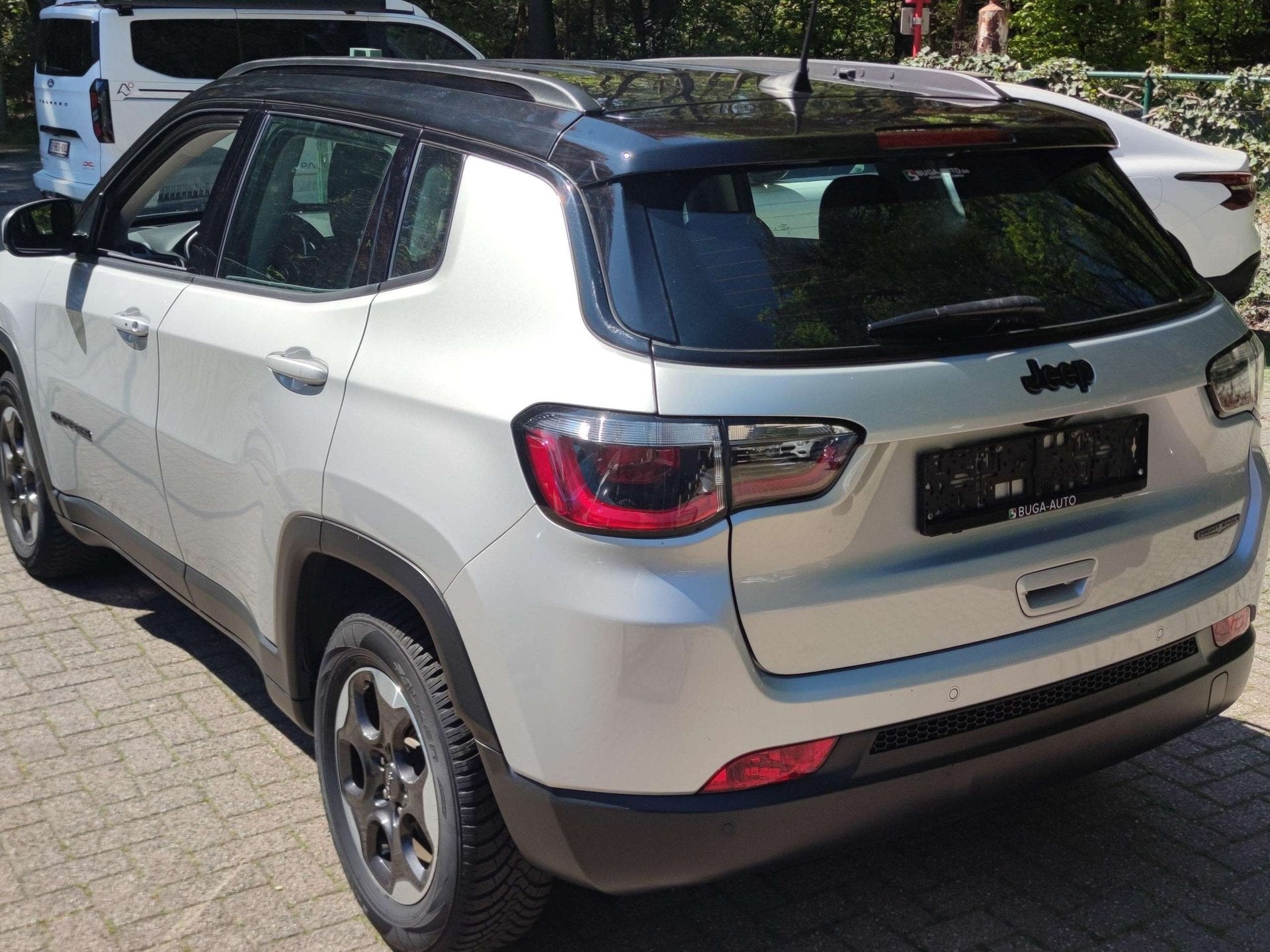 Jeep Compass Compass 1.3 Turbo 4x2 Blackstar ! NIEUWSTAAT !, Auto's, Jeep, Dealer onderhouden, Gebruikt, 4 cilinders, Compass