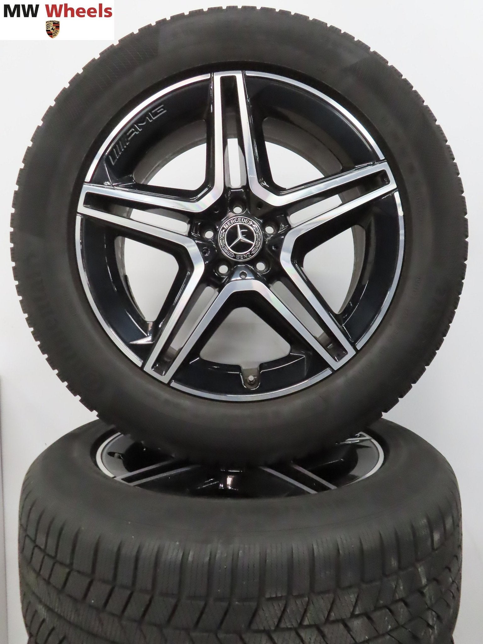 Mercedes GLE W167 AMG 20 inch velgen met winterbanden DEMO, Auto-onderdelen, Banden en Velgen, Banden en Velgen, Winterbanden