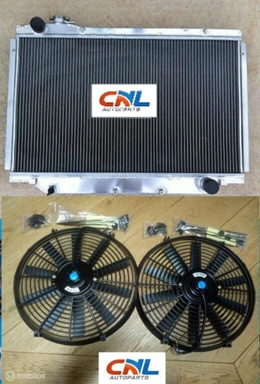 Radiateur+FANS 90-98 Toyota Land cruiser 80 HZJ80 HDJ80 FZJ, Autos : Pièces & Accessoires, Moteurs & Accessoires, Neuf, Enlèvement ou Envoi