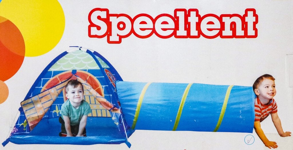 koepeltent met tunnel speeltent nieuw in gesloten verpakking, Enfants & Bébés, Enlèvement, Neuf