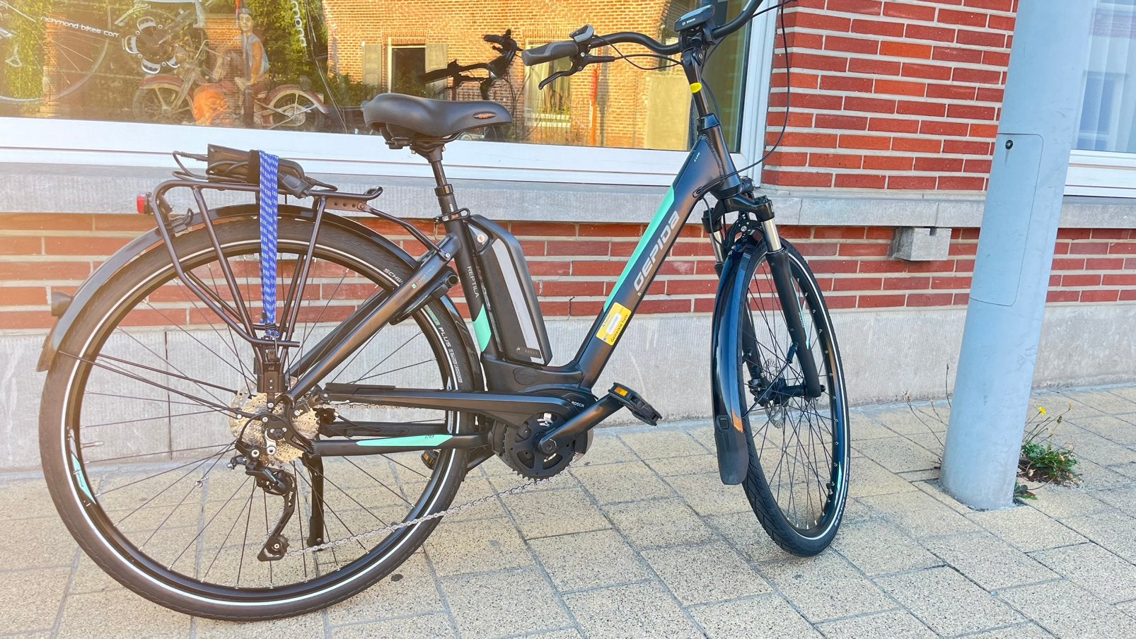 Elekteische fiets Gepuda, Ophalen, Zo goed als nieuw