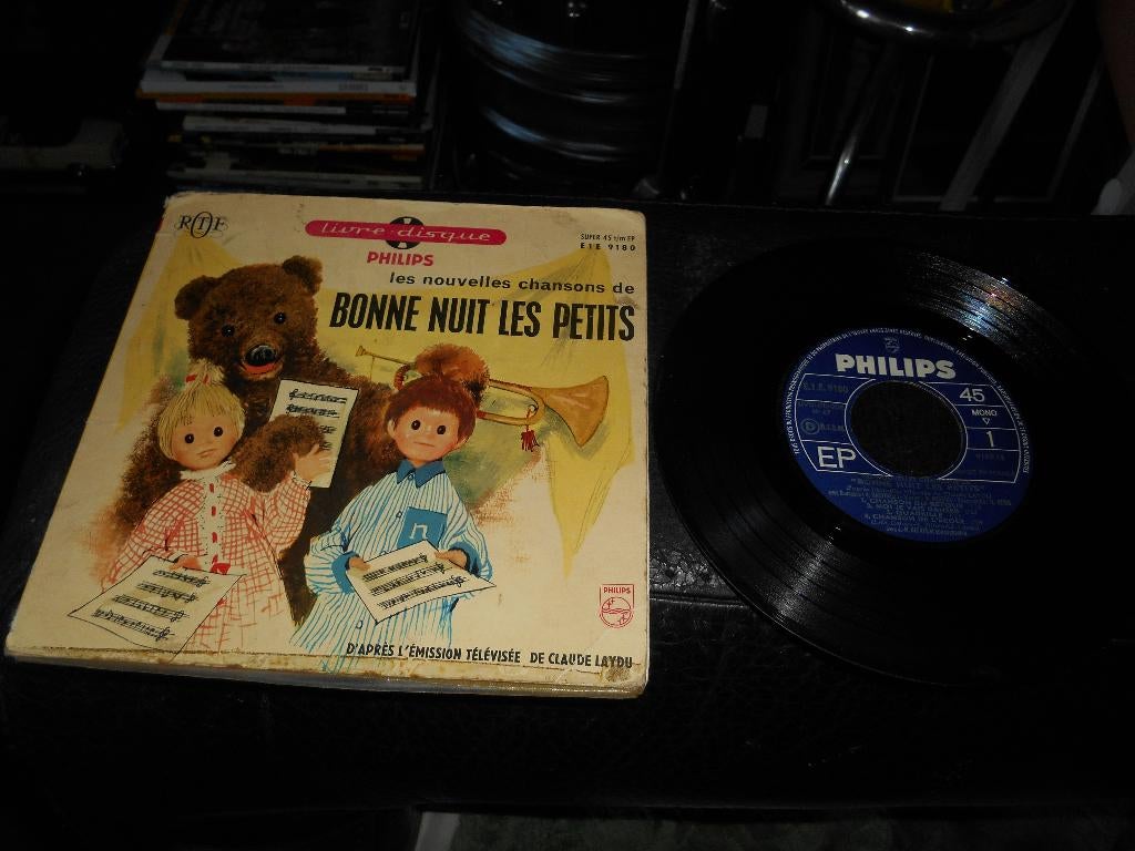 Livre-disque les nouvelles chansons de Bonne nuit les petits, Collections, Enlèvement ou Envoi