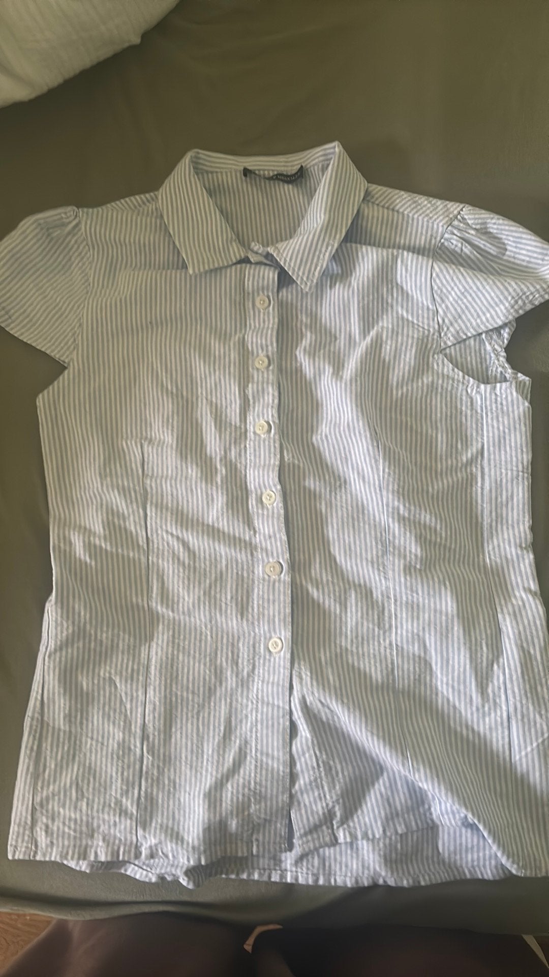 Brandy Melville bloesje - s, Kleding | Dames, Blouses en Tunieken, Verzenden, Nieuw, Maat 36 (S), Blauw
