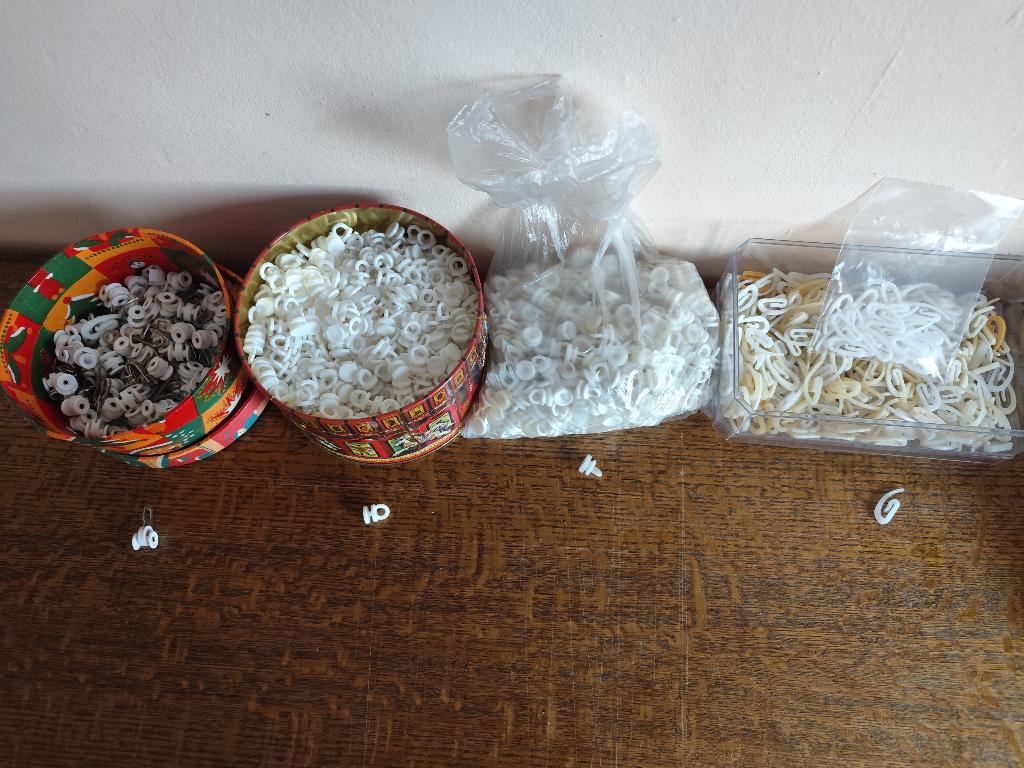 gros lot d'accessoires pour tentures rideaux, Enlèvement, Comme neuf