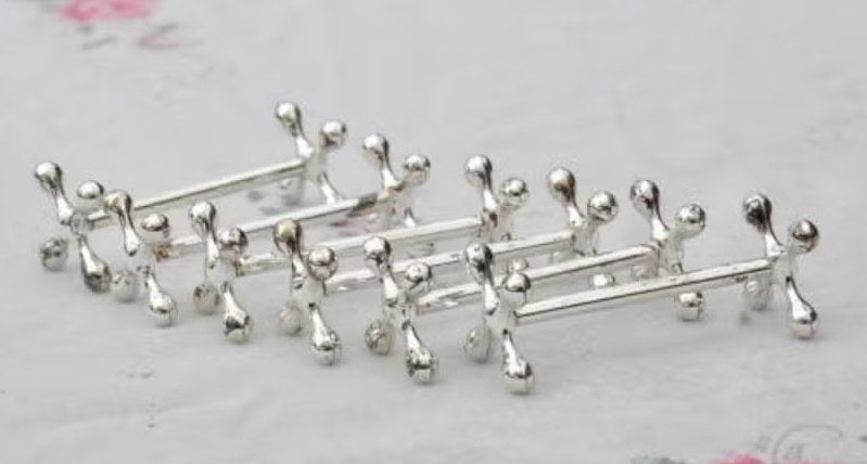 § 6 porte couvert en metal argenté, Enlèvement ou Envoi