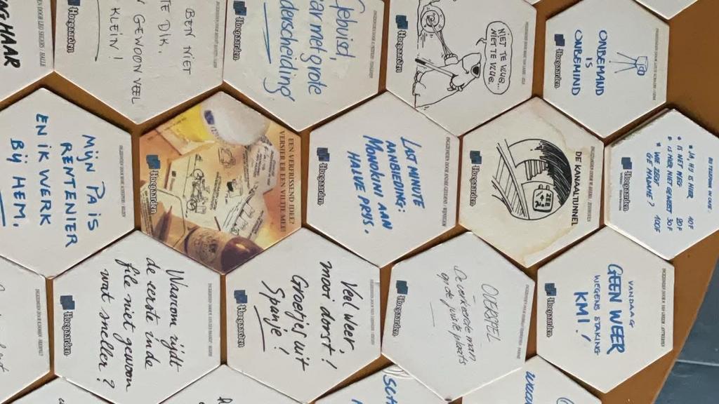 Hoegaarden bierkaartjes met spreuken, Ophalen of Verzenden
