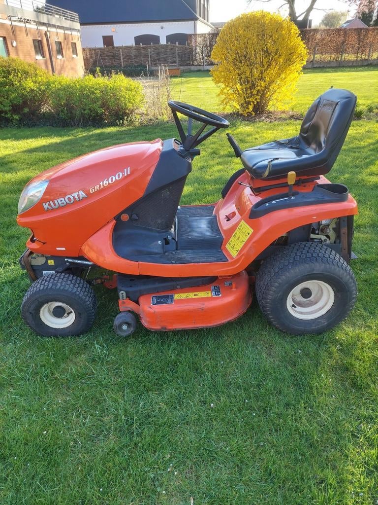 Kubota gr 1600, Tuin en Terras, Zitmaaiers, Opvangbak, Ophalen