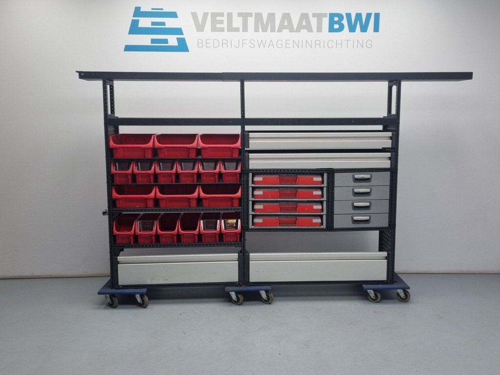 Modul-System bedrijfswagen inrichting