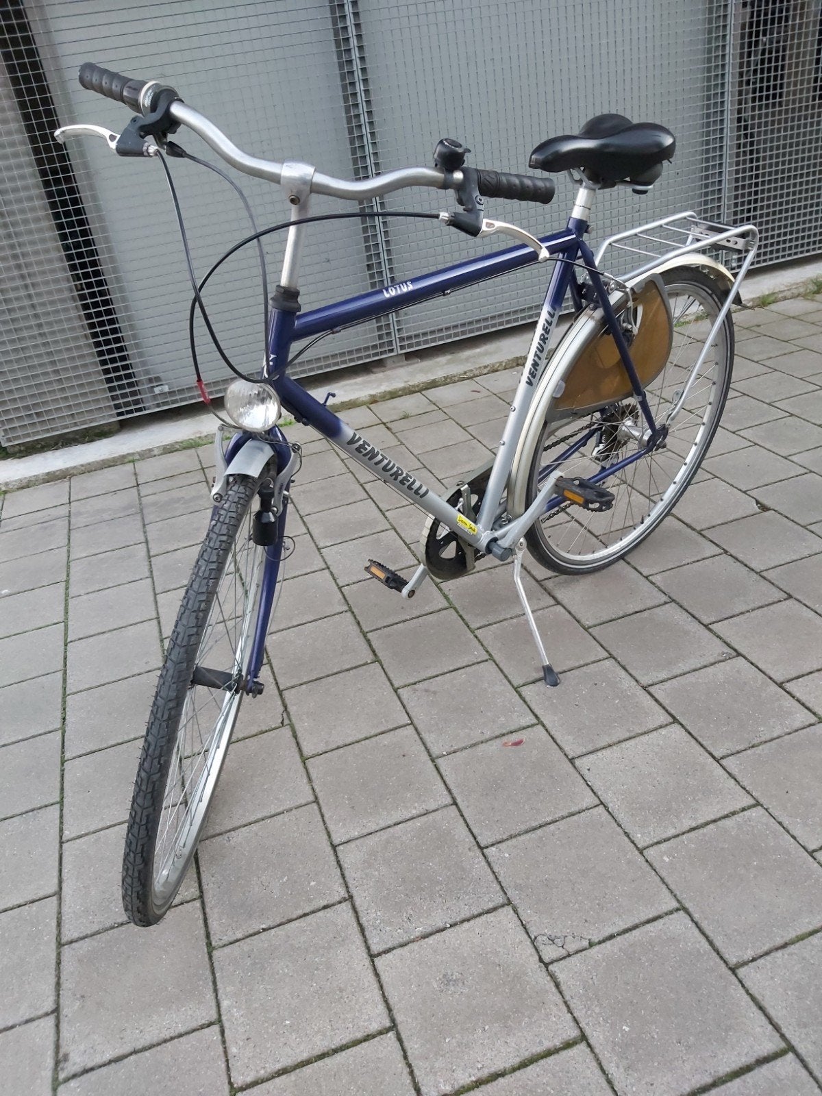 herenfiets, Fietsen en Brommers, Gebruikt, Velgrem, Versnellingen, 53 tot 57 cm