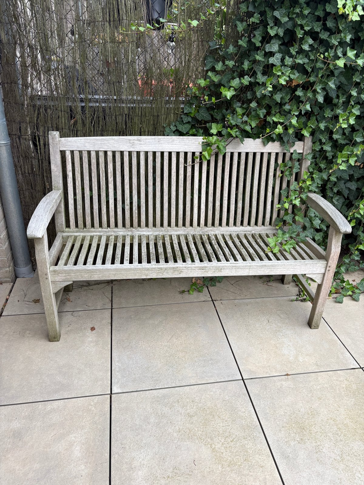 Holland Teak Garden degelijke tuinset, Tuin en Terras, Ophalen, Gebruikt, Rechthoekig, Hout