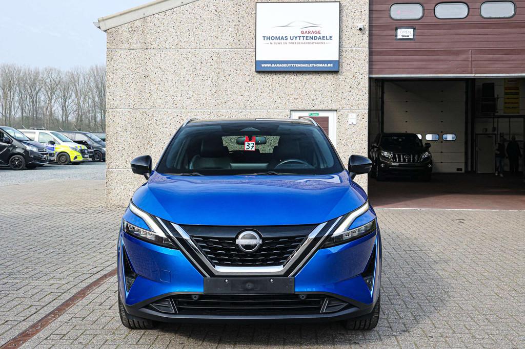 Nissan QASHQAI E-POWER*BENZINE-HYBRIDE*TEKNA-UITVOERI*GLAZEN, Euro 6, Entreprise, Noir, 5 portes