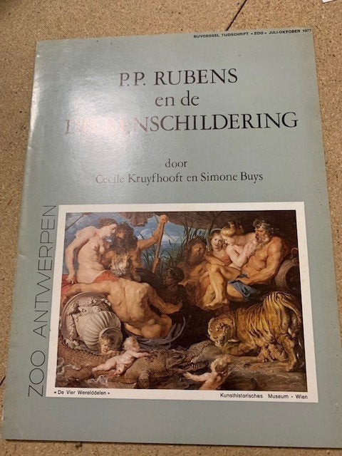 PP Rubens en de dierenschildering boek, Ophalen of Verzenden, Gelezen