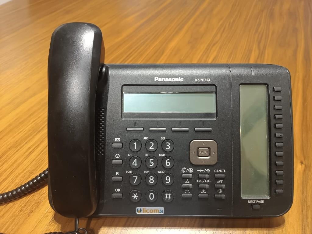 11 téléphones Panasonic + câblage, Télécoms, Téléphones fixes | Combinés & sans fil, Utilisé, 4 combinés ou plus, Enlèvement