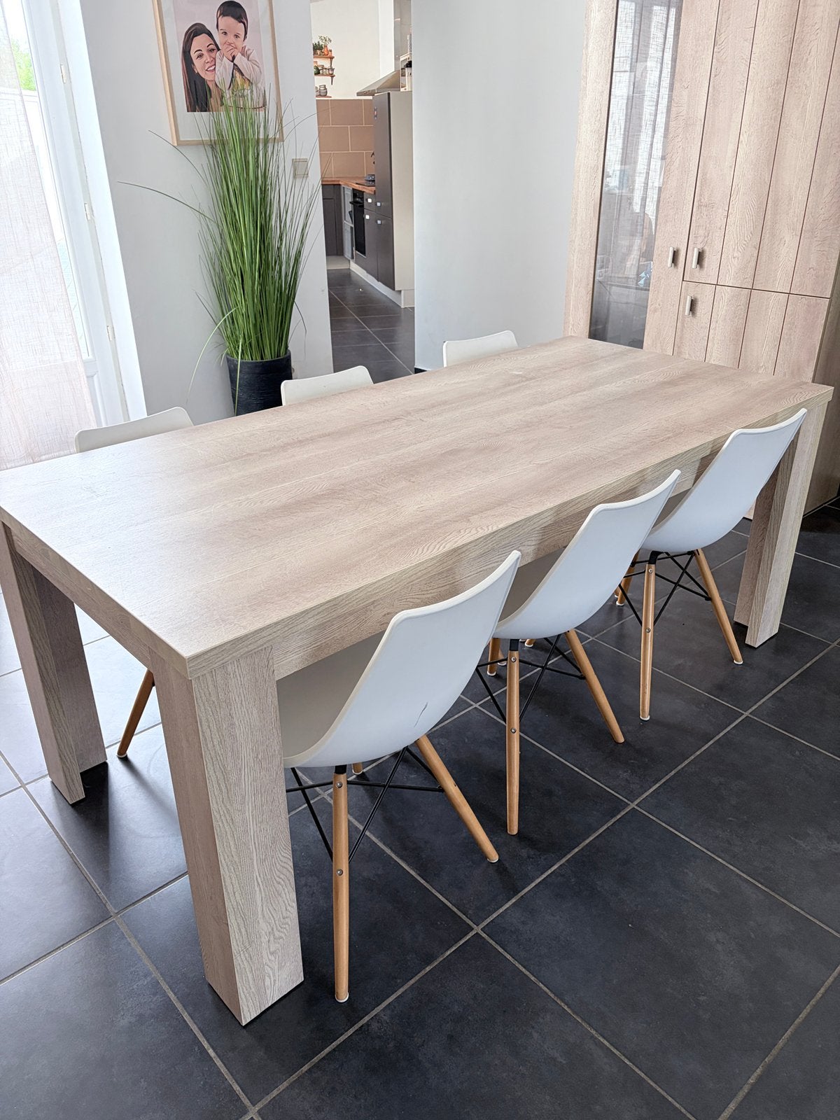 Tafel met stoelen, Huis en Inrichting, Ophalen, Zo goed als nieuw