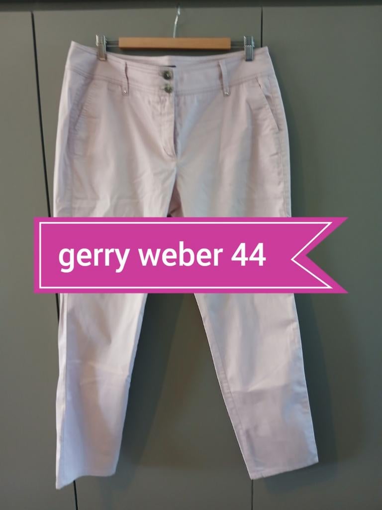 Lichtrose Zomerbroek van gerry weber 44 .., Kleding | Dames, Verzenden, Maat 42/44 (L), Zo goed als nieuw, Gerry Weber