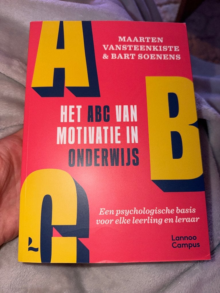 Het ABC van motivatie in onderwijs, Neuf, Enlèvement ou Envoi, Autres niveaux, Maarten Vansteenkiste en Bart soenens