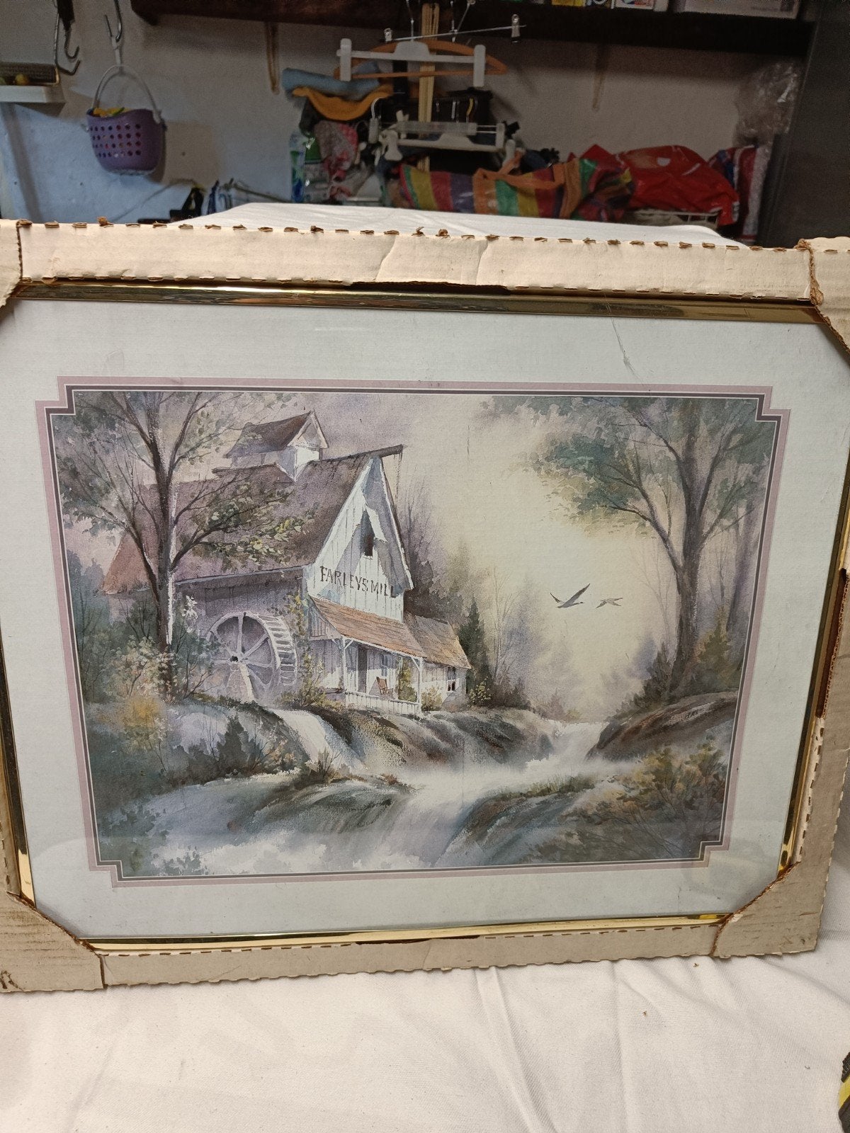 Kader 51 op 41 foto huis met waterval, Ophalen