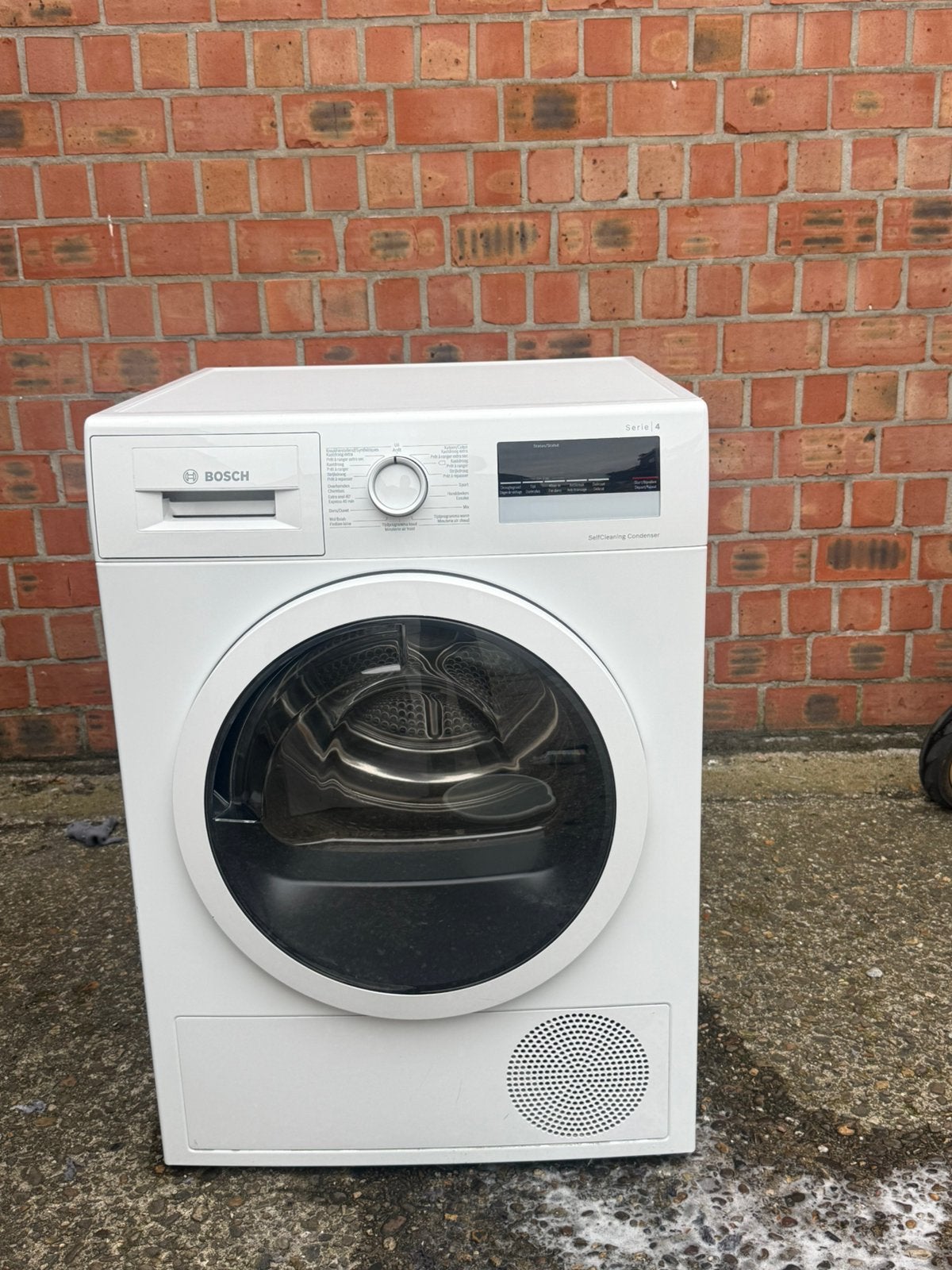 Bosch Serie 4 WTM852K1FG/06, Ophalen, Zo goed als nieuw