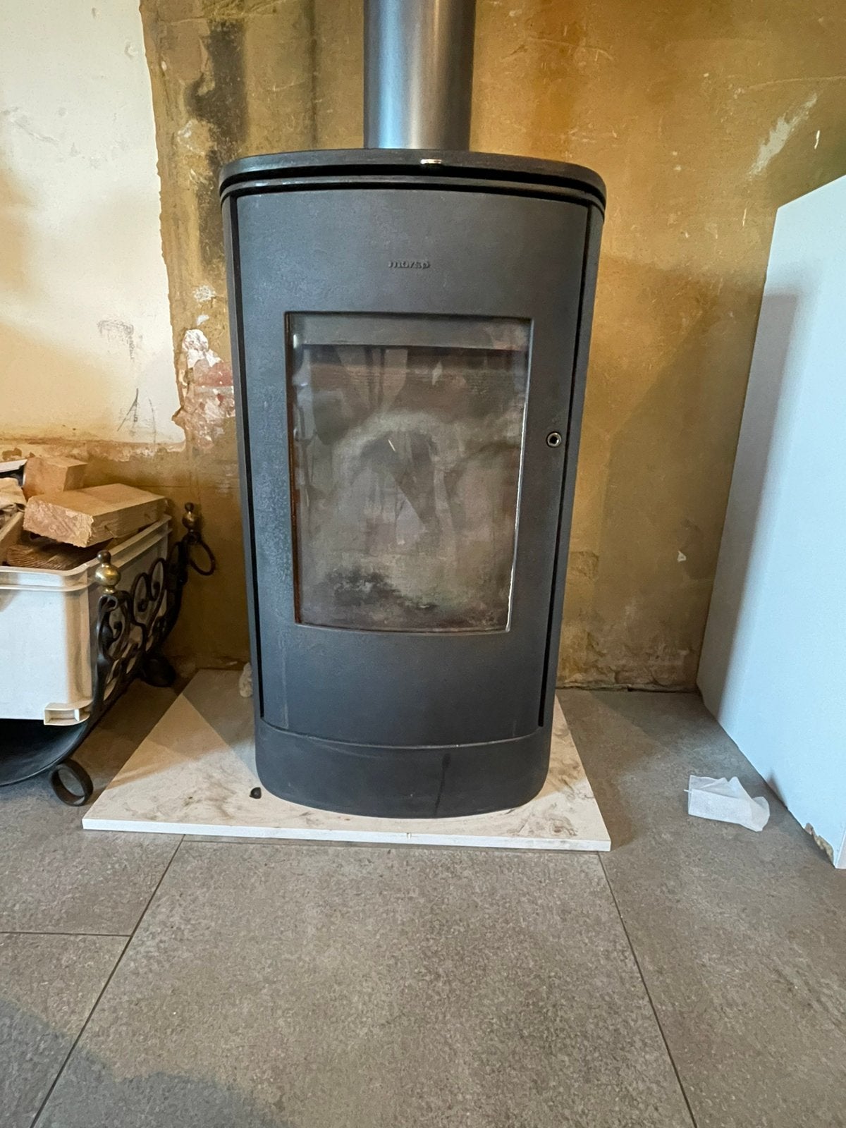 Morsø houtkachel 8kw, Huis en Inrichting, Kachels, Ophalen, Zo goed als nieuw, Hout, Houtkachel