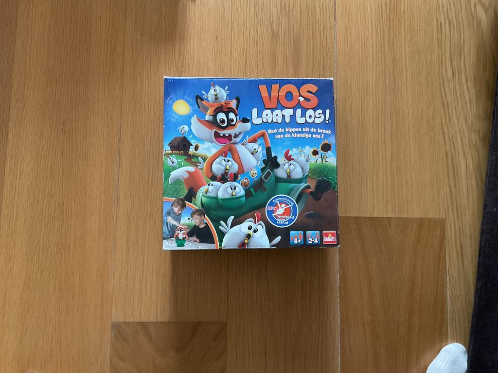 Vos laat los! Geselschapspelletje voor kinderen. Goliath, Hobby en Vrije tijd, Ophalen, Gebruikt