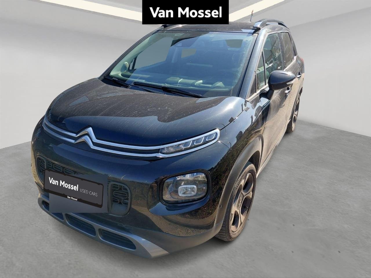 Citroën C3 Aircross 1.2 PureTech 110 S&S MAN6 Shine, Gebruikt, 109 g/km, Zwart, Automatische klimaatregeling