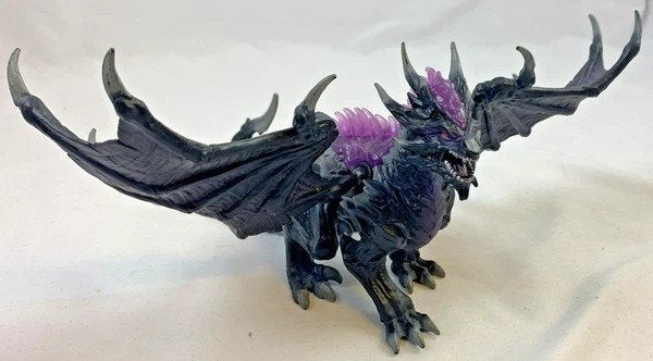 Schleich Eldrador 70152 schaduwdraak zwarte fantasy figuur, Kinderen en Baby's, Verzenden, Zo goed als nieuw