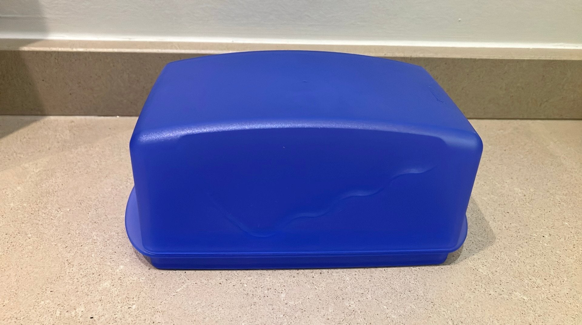 Tupperware Botervlootje, Huis en Inrichting, Keuken | Tupperware, Ophalen, Nieuw, Blauw, Botervloot