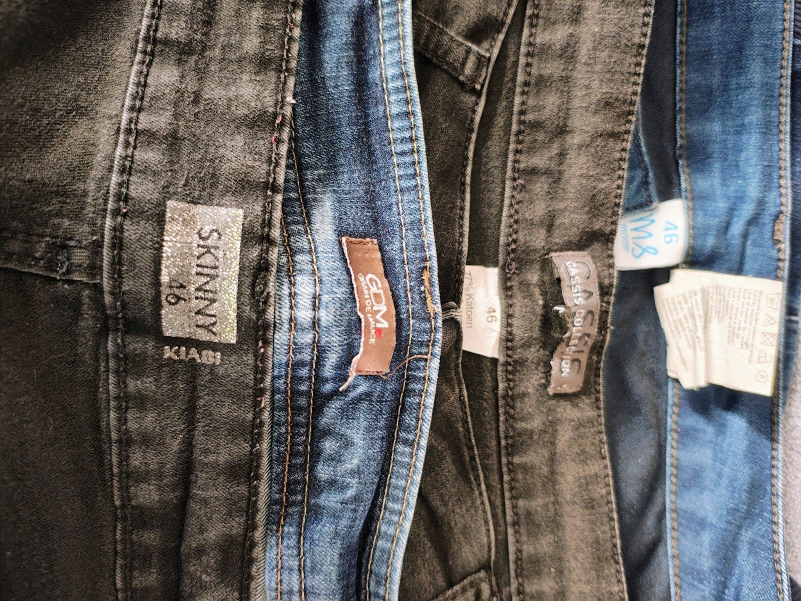 lot jean taille 46, Enlèvement, Comme neuf, Taille 46/48 (XL) ou plus grande