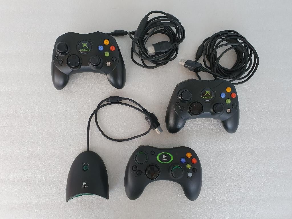Xbox Original Controllers, Consoles de jeu & Jeux vidéo, Consoles de jeu | Xbox | Accessoires, Enlèvement ou Envoi, Utilisé, Contrôleur