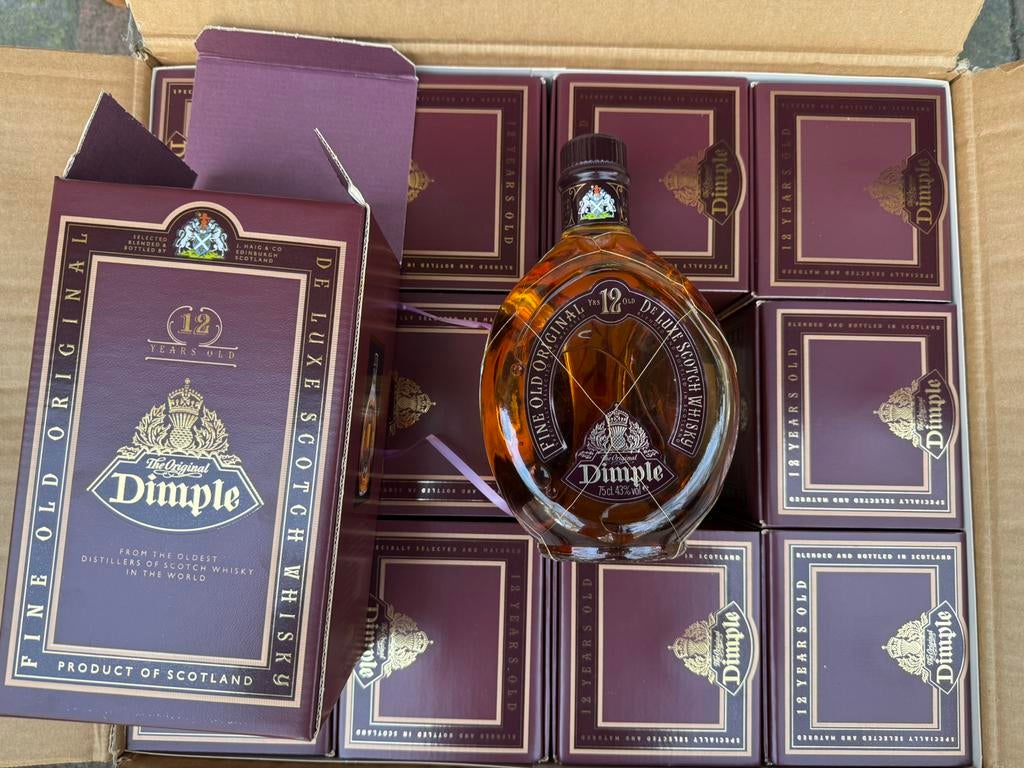 Vintage Dimple 12 jaar oude Blended Scotch Whisky., Ophalen, Nieuw