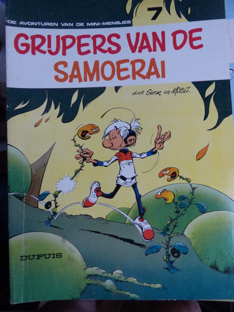 de minimensjes nr 7  grijpers van de samoerai, Boeken, Stripverhalen, Ophalen of Verzenden
