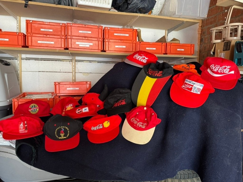 coca cola petten 14 verschillende, Verzamelen, Ophalen of Verzenden, Nieuw, Overige typen