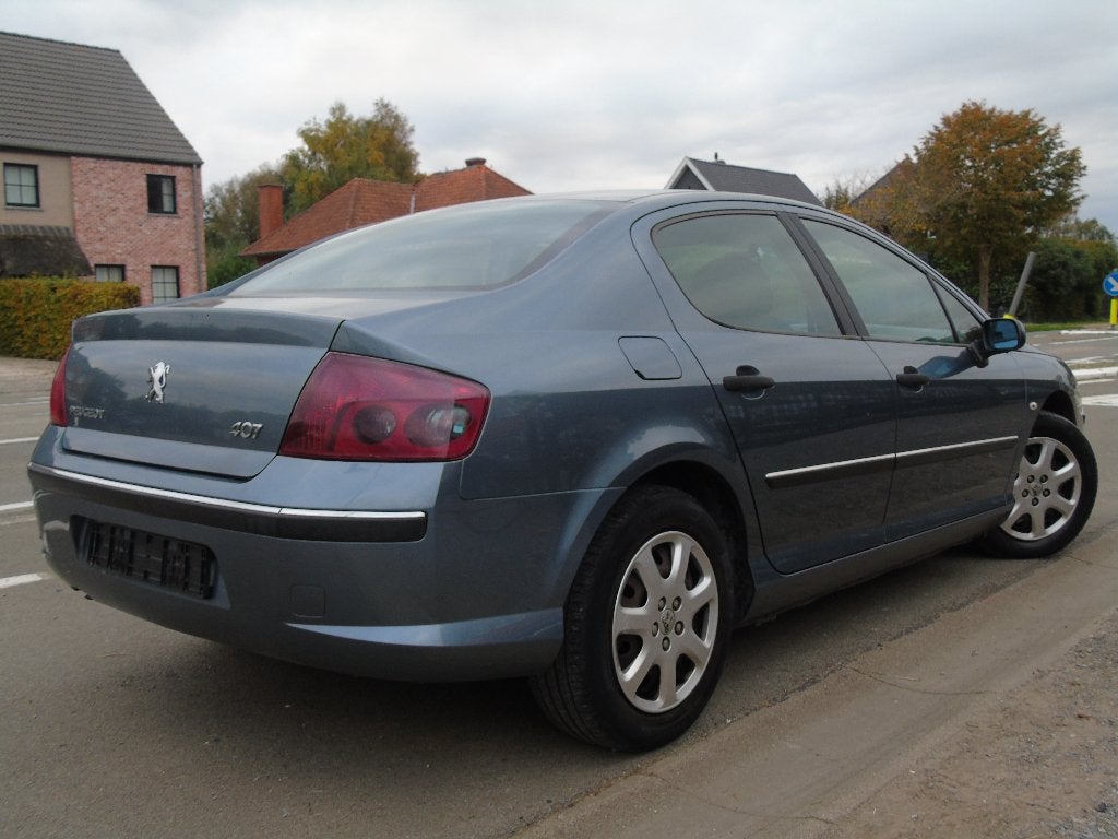 Peugeot 407 1.6 HDI *2005 *1e Eigenaar *Digitale Airco, Auto's, Voorwielaandrijving, Stof, 4 cilinders, Bedrijf