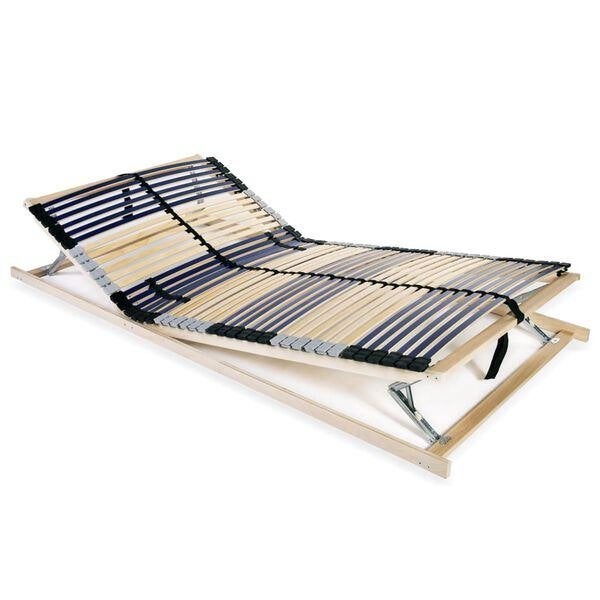 Lattenbodem met 42 latten 7 zones 140x200 cm nieuw in doos, Huis en Inrichting, Slaapkamer | Matrassen en Bedbodems, Ophalen, Nieuw