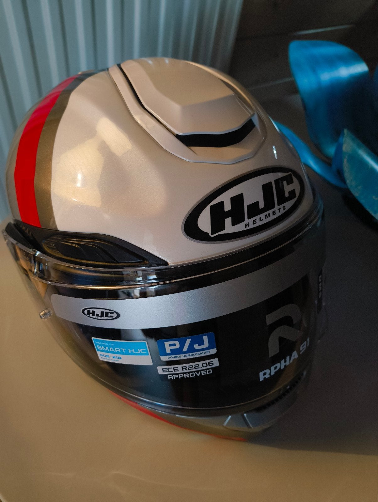 HJC, Modular Motorcycle Helmet RPHA 91 Fensh MC1, XS nieuw, Motoren, Ophalen of Verzenden, XS, HJC