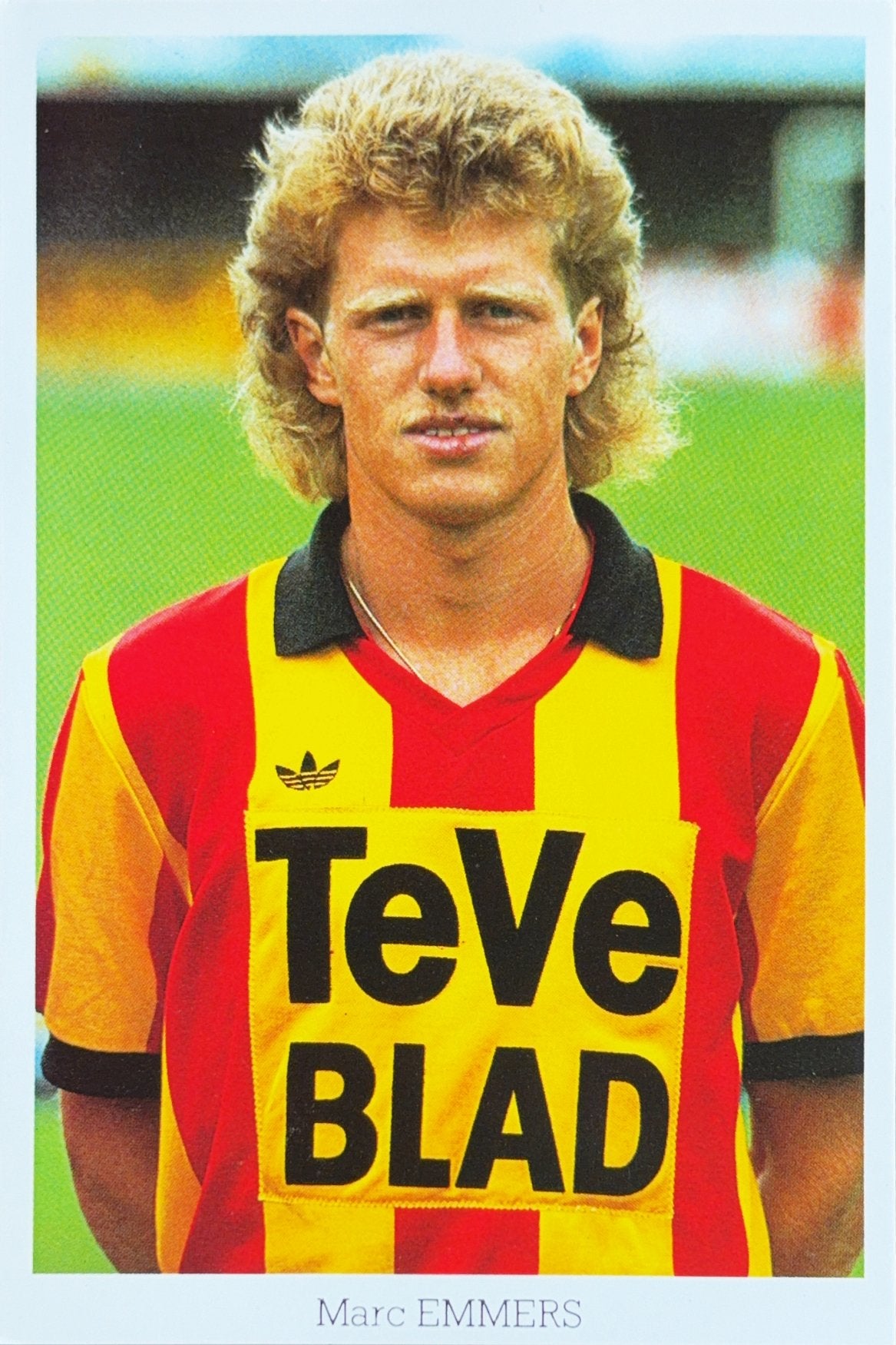 Spelerskaart Marc Emmers - KV Mechelen - seizoen 87/88, Verzenden, Zo goed als nieuw, Spelerskaart