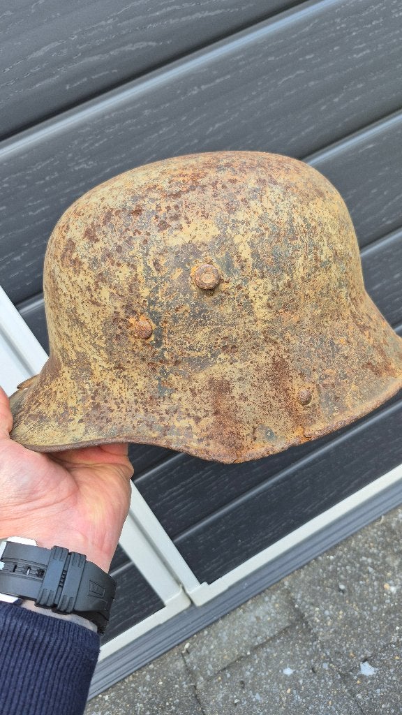 WW1 Duitse helm m17 (C.Thiel&Sohne), Ophalen of Verzenden