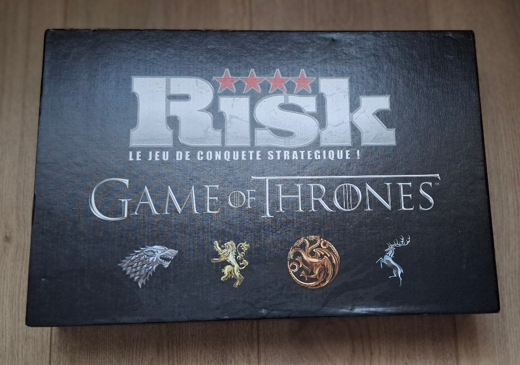 Risk Game Of Thrones jeux de societe collector, Cinq joueurs ou plus, Enlèvement ou Envoi, Comme neuf, Hasbro