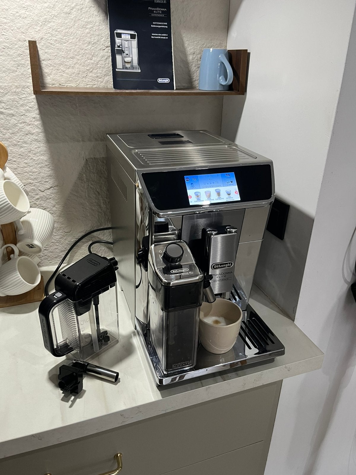 Delonghi Primadonna Elite Experience koffiezetapparaat, Ophalen, Zo goed als nieuw